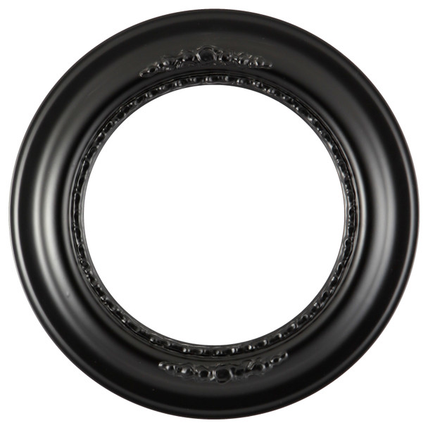 #457 Circle Frame - Matte Black