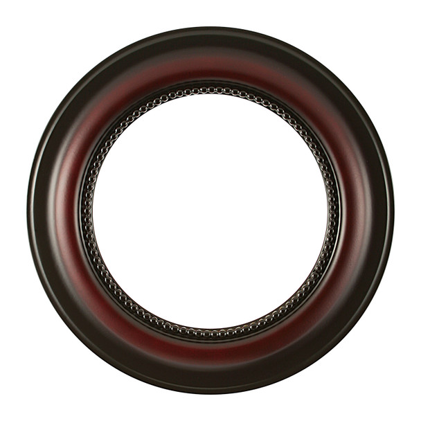 #458 Circle Frame - Rosewood