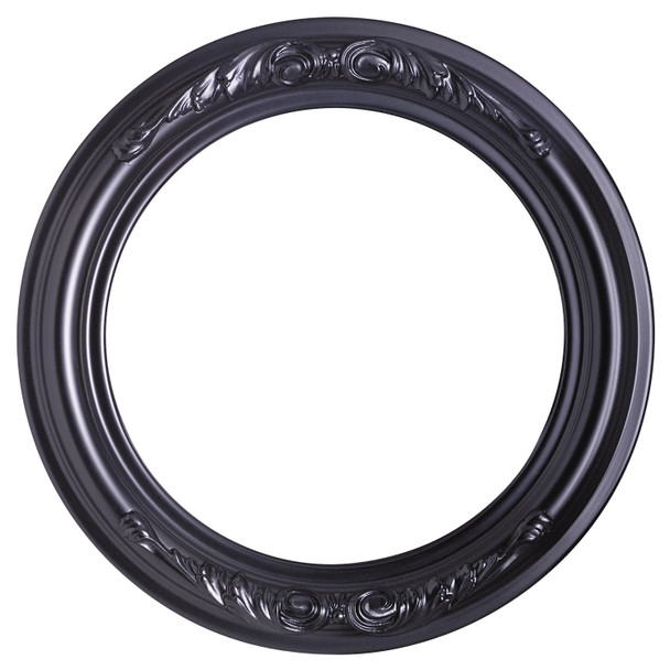 #461 Circle Frame - Matte Black