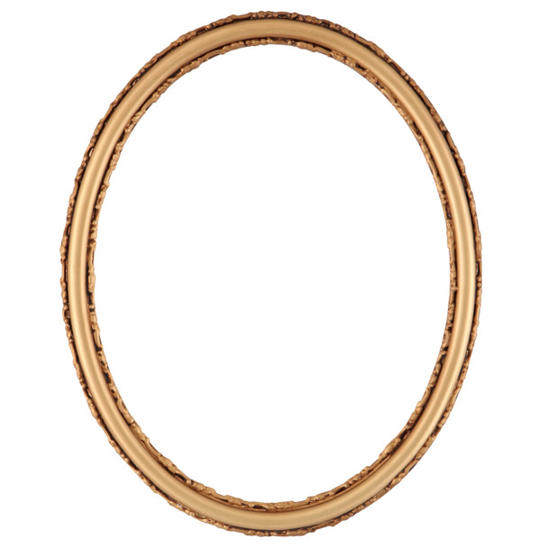 #553 Oval Frame - Desert Gold