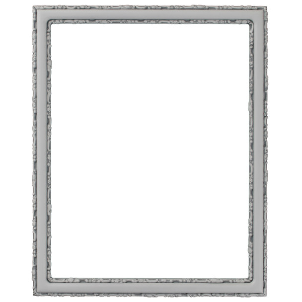 #553 Rectangle Frame - Linen White