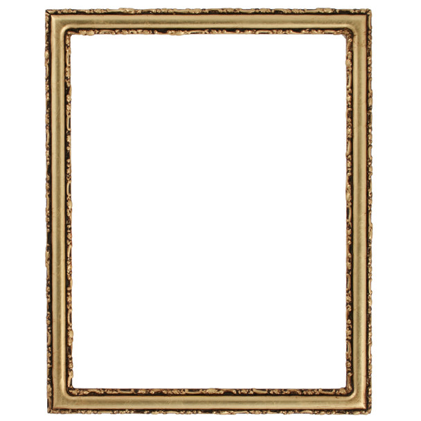 #553 Rectangle Frame - Gold Leaf