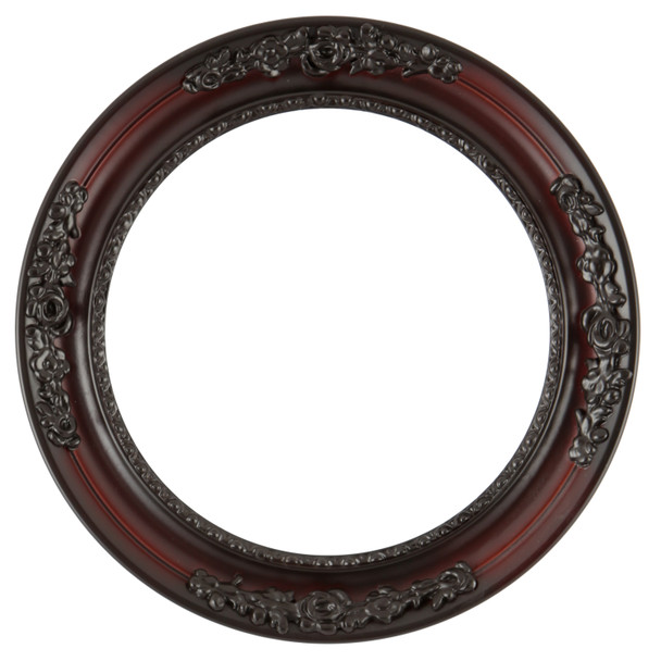 #603 Circle Frame - Rosewood