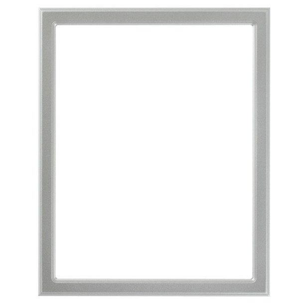 #810 Rectangle Frame - Silver Spray