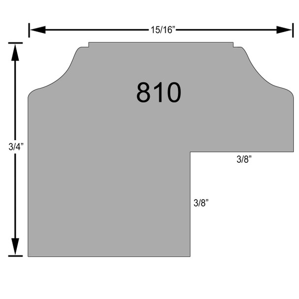 #810 Profile Drawing