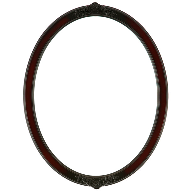 #811 Oval Frame - Rosewood