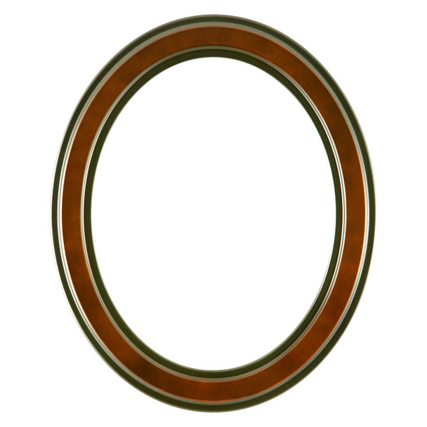 #820 Oval Frame - Rosewood