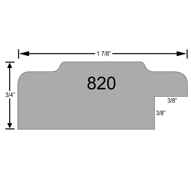 #820 Profile Drawing