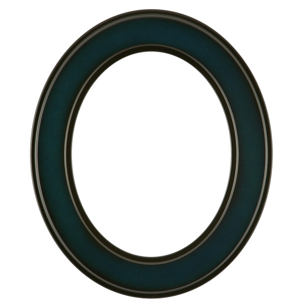 #830 Oval Frame - Royal Blue