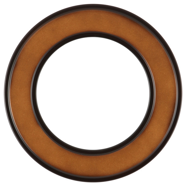 #830 Circle Frame - Walnut