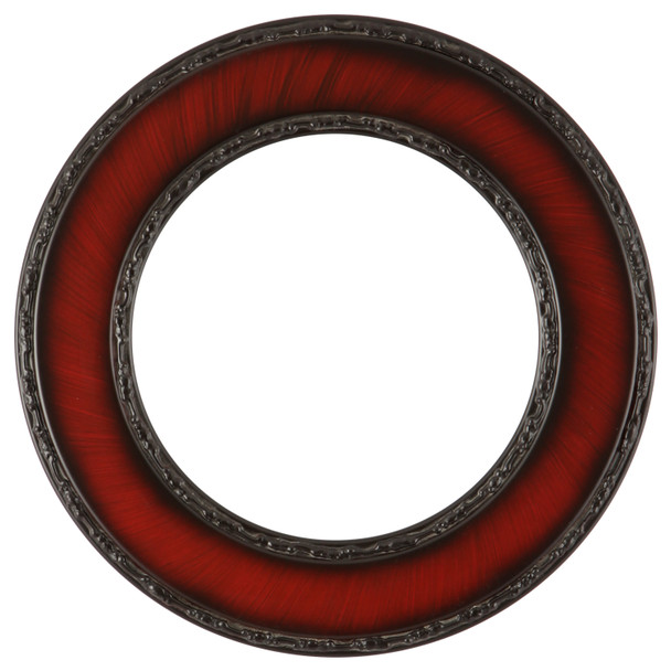 #832 Circle Frame - Vintage Cherry