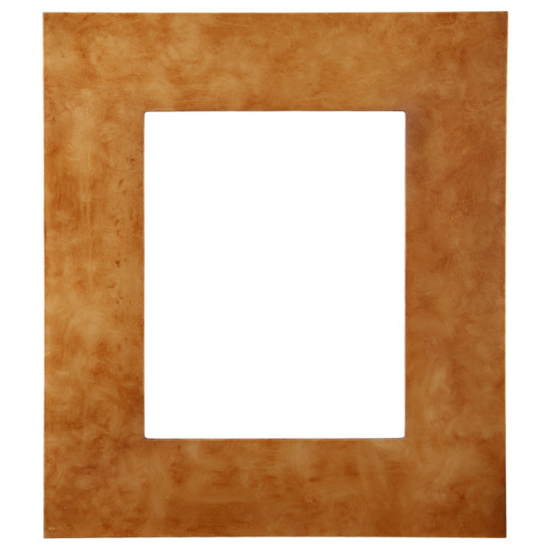 #853 Rectangle Frame - Burnished Gold