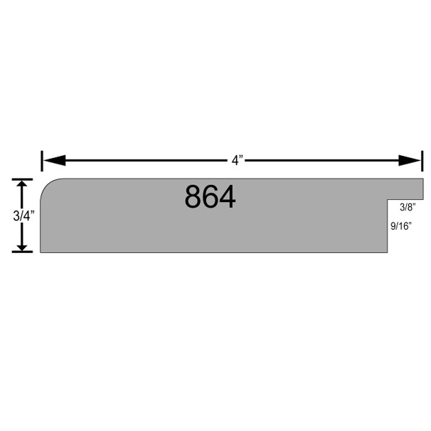 #864 Profile Drawing