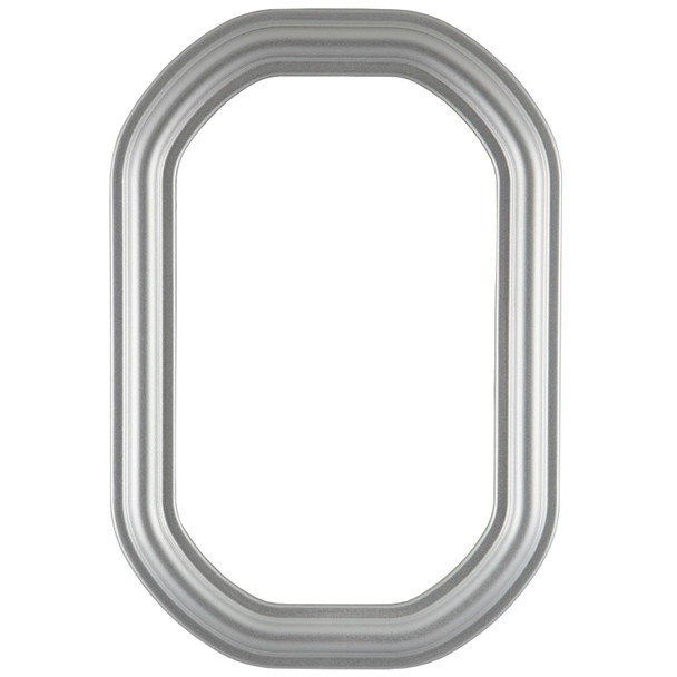 #460 Octagon Frame - Silver Spray