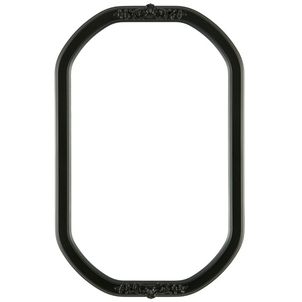 #811 Octagon Frame - Matte Black