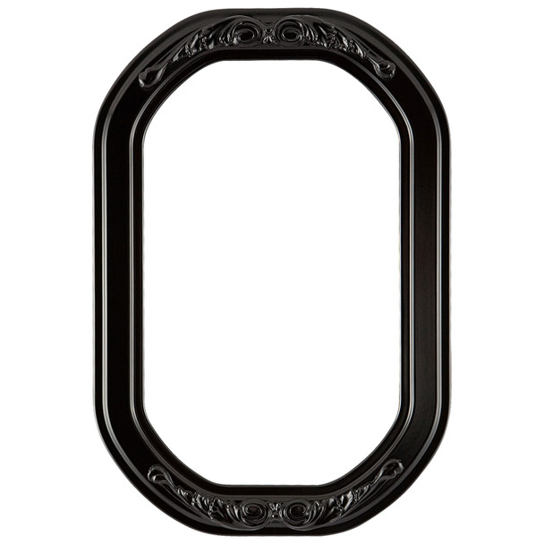#821 Octagon Frame - Gloss Black