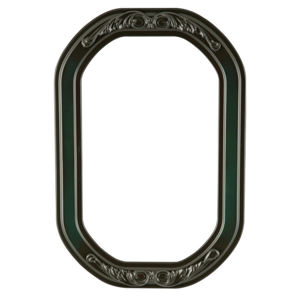 #821 Octagon Frame - Hunter Green