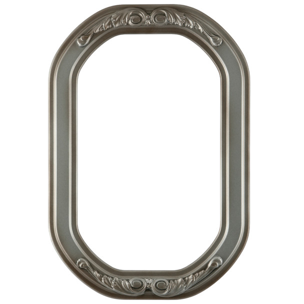 #821 Octagon Frame - Silver Shade