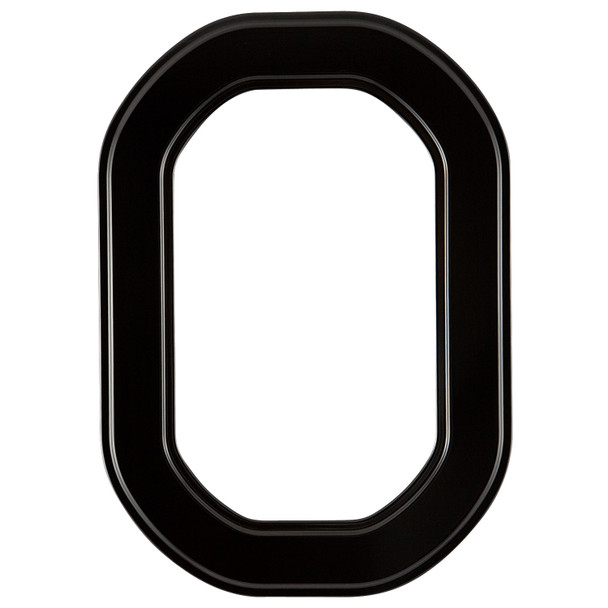 #830 Octagon Frame - Gloss Black
