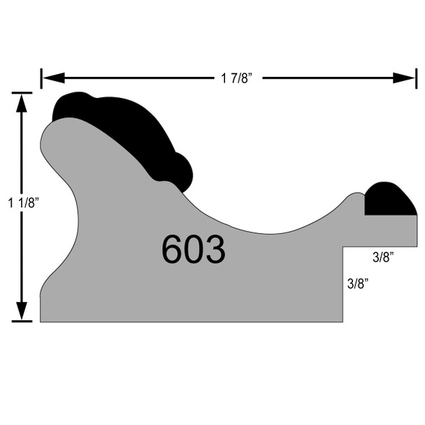 #603 Profile Drawing