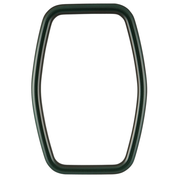 #250 Hexagon Frame - Hunter Green