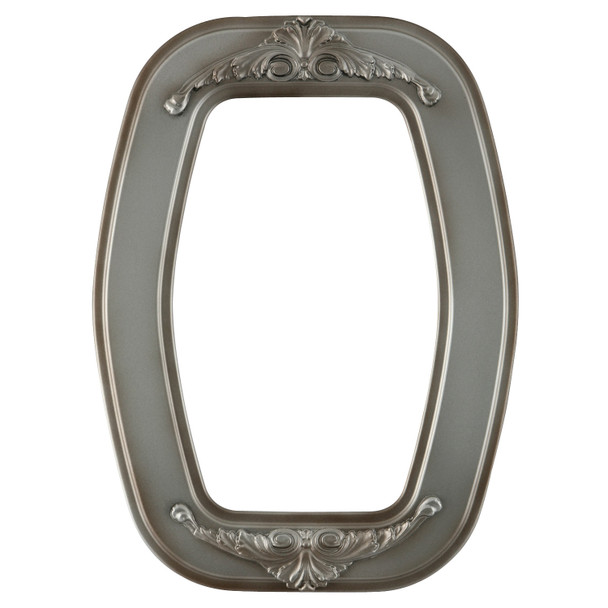 #831 Hexagon Frame - Silver Shade