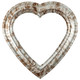 #450 Heart Frame - Champagne Silver