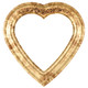 #451 Heart Frame - Champagne Gold