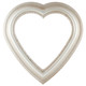 #456 Heart Frame - Silver Shade