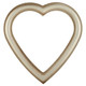 #460 Heart Frame - Taupe