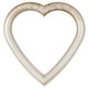 #461 Heart Frame - Silver Shade