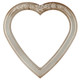 #821 Heart Frame - Silver Shade