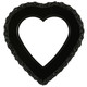 #844 Heart Frame - Gloss Black