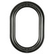 #451 Oblong Frame - Black Silver