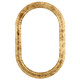 #820 Oblong Frame - Champagne Gold