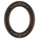 #831 Oval Frame - Rubbed Bronze