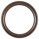 #871 Circle Frame -  Rubbed Bronze