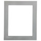 #857 Rectangle Frame - Bright Silver