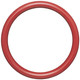 #250 Circle Frame - Holiday Red