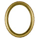 #401 Oval Frame - Gold Leaf