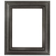 #450 Rectangle Frame - Black Silver