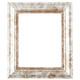 #456 Rectangle Frame - Champagne Silver