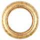 #457 Circle Frame - Champagne Gold