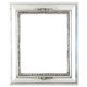 #457 Rectangle Frame - Silver Leaf with Black Antique