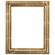 #460 Rectangle Frame - Champagne Gold