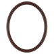 #550 Oval Frame - Rosewood