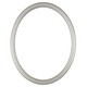 #550 Oval Frame - Silver Shade
