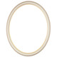 #551 Oval Frame - Taupe with Gold Lip