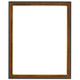 #551 Rectangle Frame - Vintage Walnut with Gold Lip