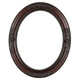 #603 Oval Frame - Rosewood